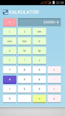 KALKULATOR android App screenshot 0